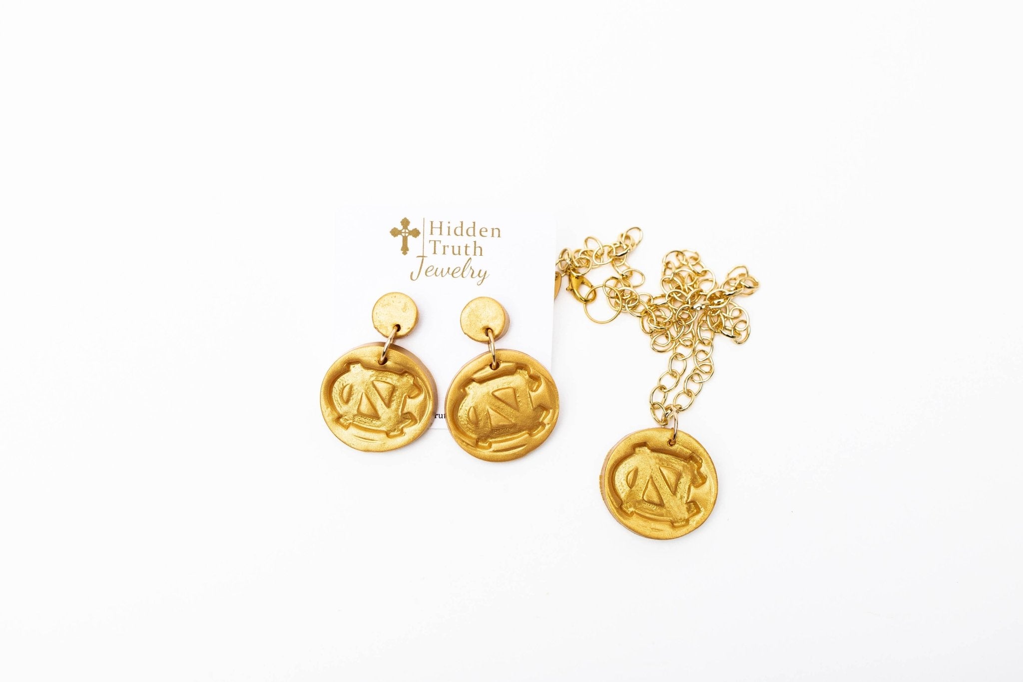 Gold Plated Chain with UNC - Sugar Babies Children's Boutique/Meg's Shoppe