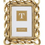 Gold Ribbon 4x6 Frame Home Decor Two's Company