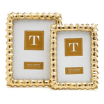 Gold Wave 4x6 Photo Frame Home Decor Two's Company