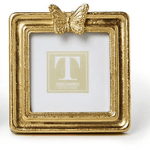 Golden Butterfly Square Frame Home Decor Two's Company