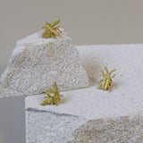 Golden Embroidered Brooches - 3 little Bugs Misc Accessories Botanopia USA - gifts , decor and cards for plant lovers