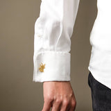 Golden Embroidered Brooches - 3 little Bugs Misc Accessories Botanopia USA - gifts , decor and cards for plant lovers
