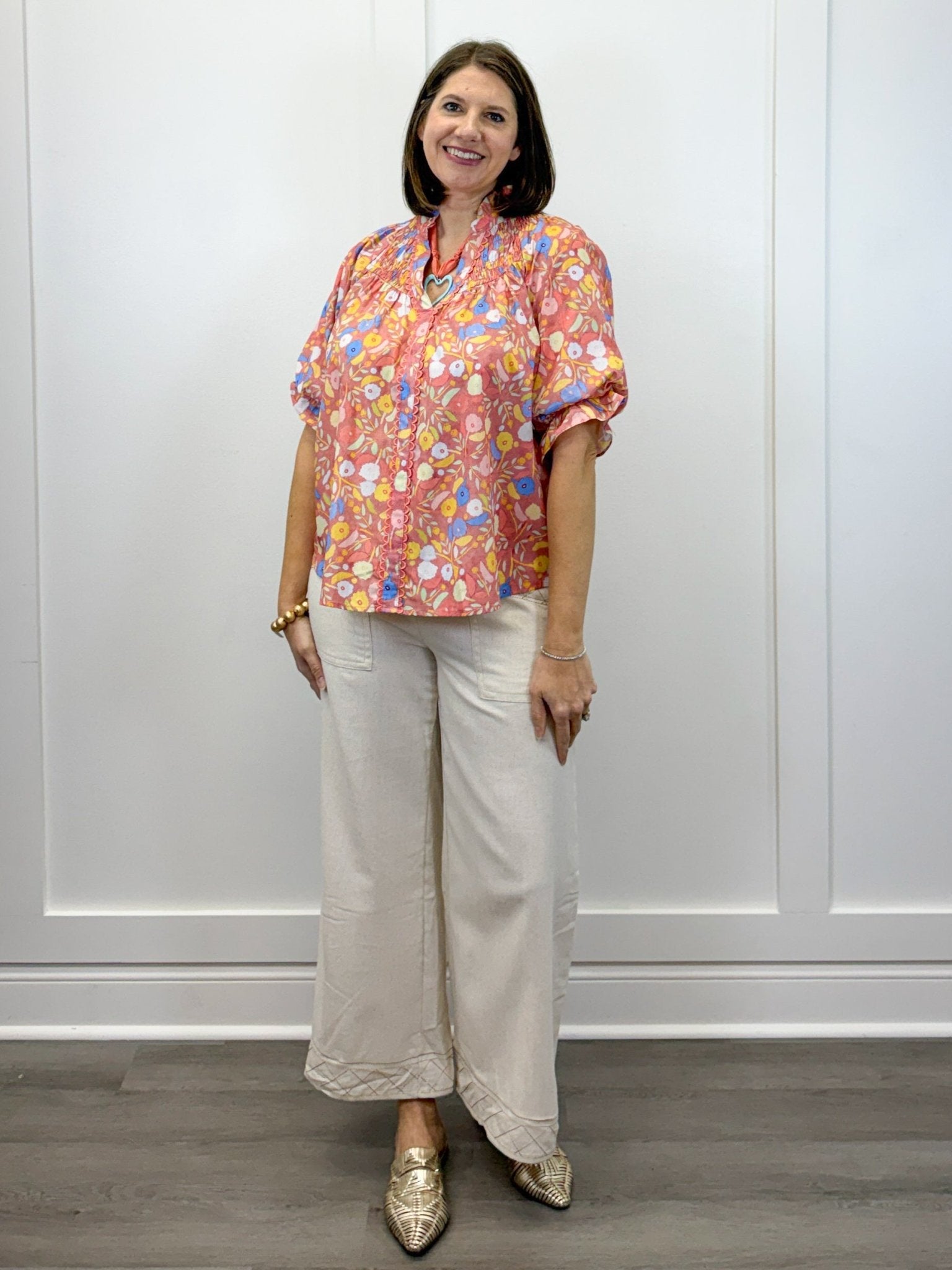 Golden Hour Blouse - Berry Tops Umgee