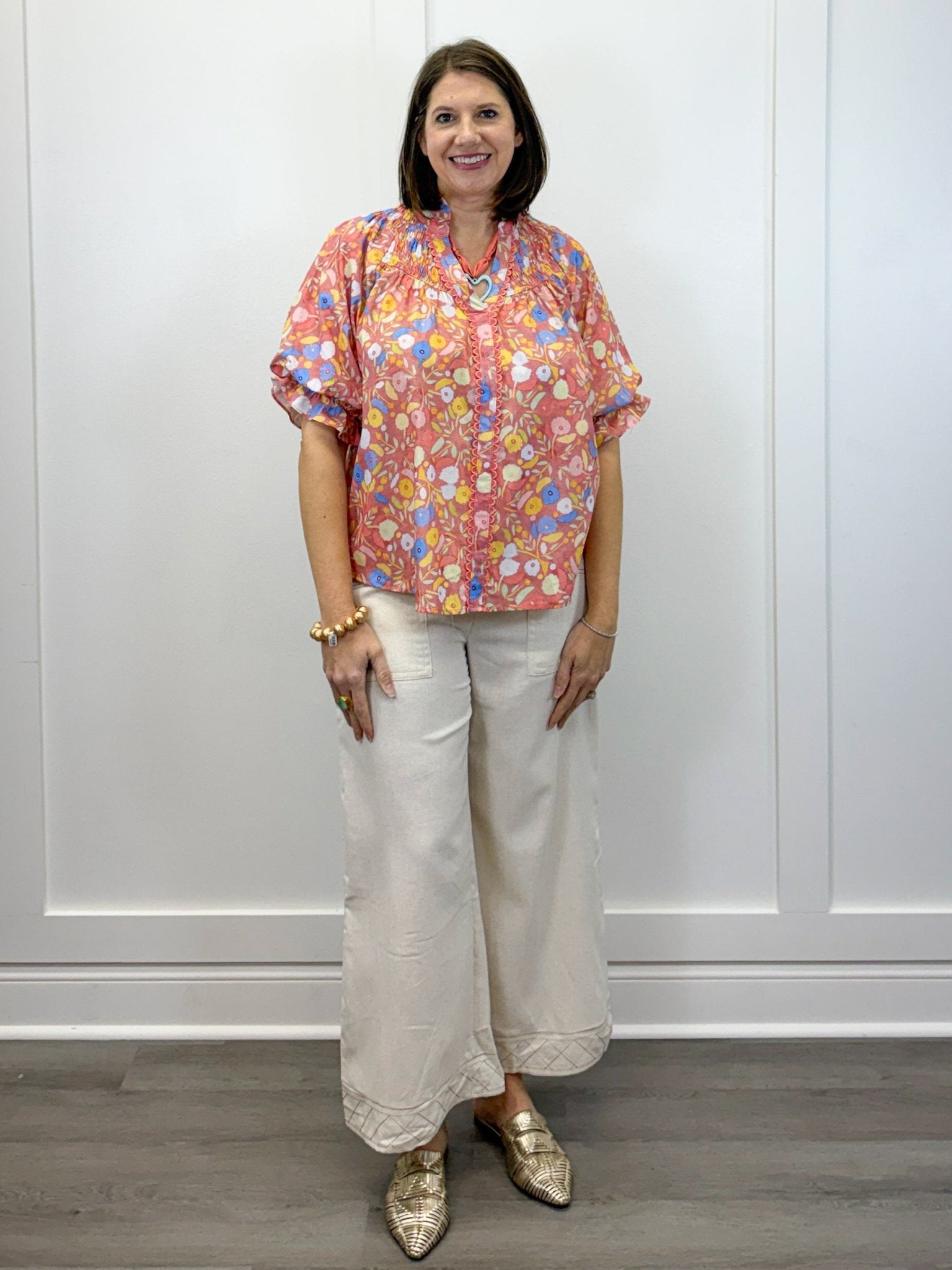 Golden Hour Blouse - Berry Tops Umgee