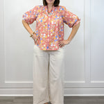 Golden Hour Blouse - Berry Tops Umgee