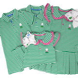 Golf Polo Romper Boys Bubbles + Rompers Itsy Bitsy