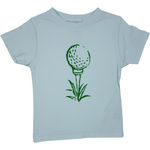 Golf Tee S/S Shirt - Lt. Blue Boys Shirts + Polos Mustard & Ketchup