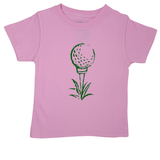 Golf Tee S/S Shirt - Lt. Pink Girls Tops + Tees Mustard & Ketchup