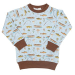 Gone Fishing Sweatshirt Boys Sweaters + Sweatshirts The Oaks Apparel Company