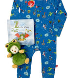 Good Knight Modal Convertible Coverall Baby Sleepwear Magnetic Me