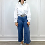 Graceful Frills Blouse - Off White Tops Jodifl