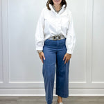 Graceful Frills Blouse - Off White Tops Jodifl