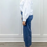Graceful Frills Blouse - Off White Tops Jodifl