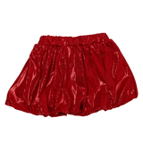 Gracie Bubble Skort - Red Sparkle - Sugar Babies Children's Boutique/Meg's Shoppe
