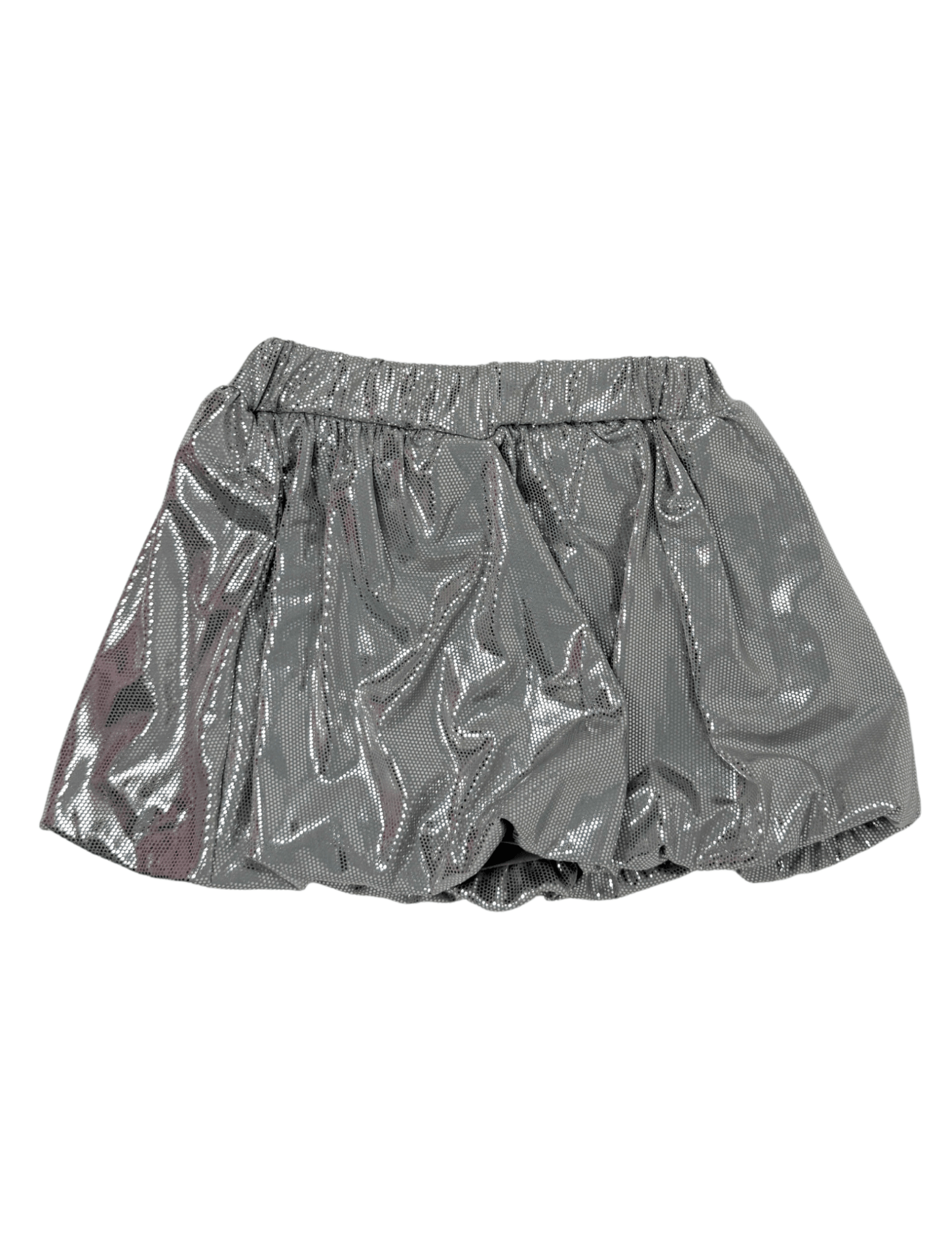 Gracie Bubble Skort - Silver Sparkle - Sugar Babies Children's Boutique/Meg's Shoppe