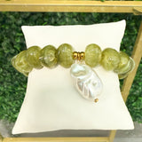 Green Envy Beaded Bracelet Bracelets Hart Designs