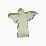 Green Small Angel Acrylic Weight Home Decor Anne Neilson Home