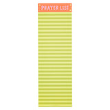 Green Stripe Prayer List 4x12 Notepad Paper Goods Callie Danielle