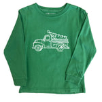 Green Truck w/ Tree LS T-Shirt Boys Tees Mustard & Ketchup