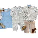 Button Down Shirt - Winthrop Plaid Boys Shirts + Polos Little English