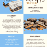 Griff's Pecan Toffee - 2oz Dark Chocolate Toffee Impulse Griff's Toffee
