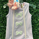 Hadley Bow A-Line Dress - Lavender Girls Occasion Dresses Banana Split