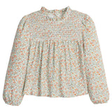 Hallie Top - James Floral Girls Tops + Tees Little English