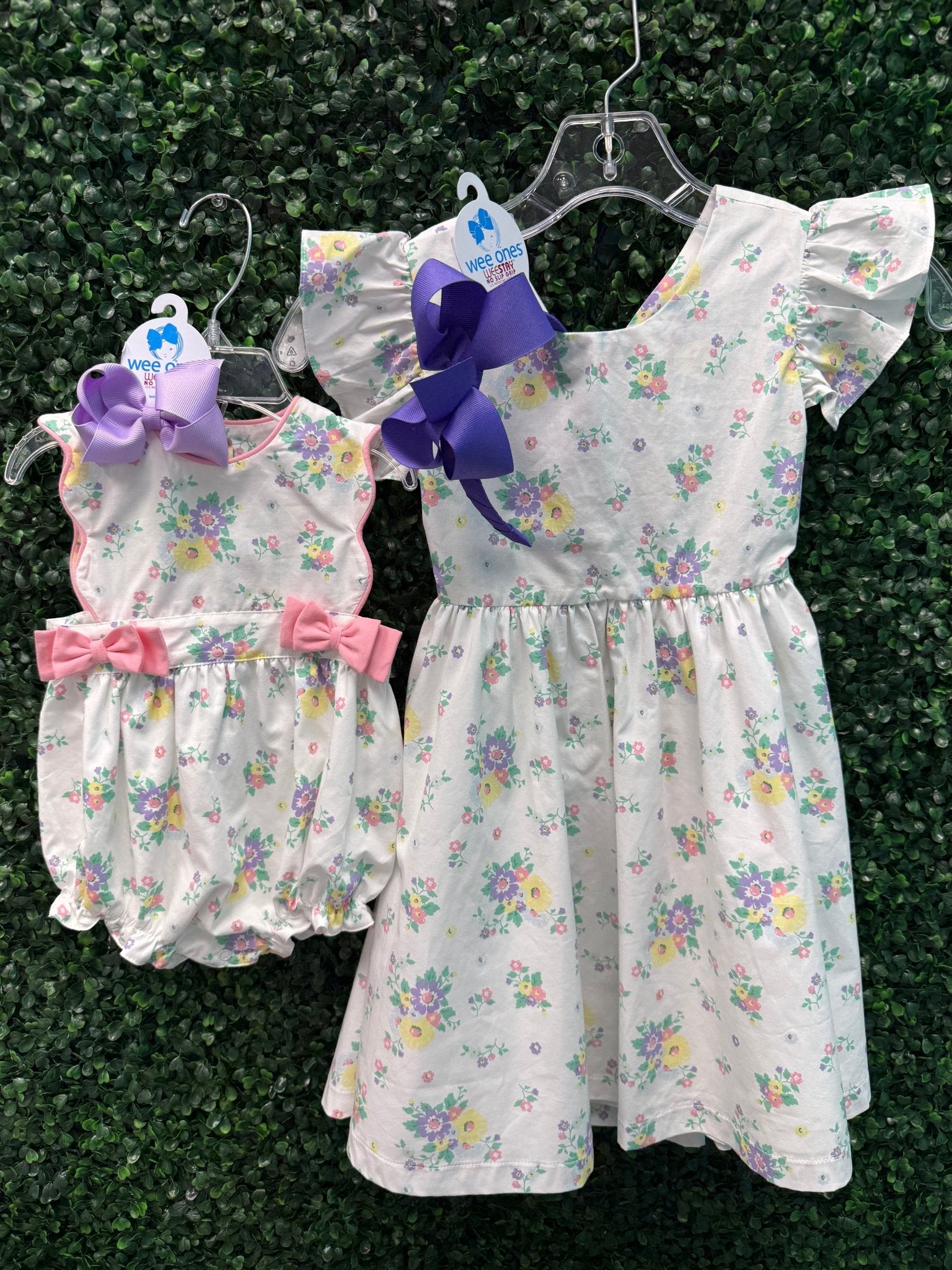 Hand Picked Bubble Girls Bubbles + Rompers Banana Split