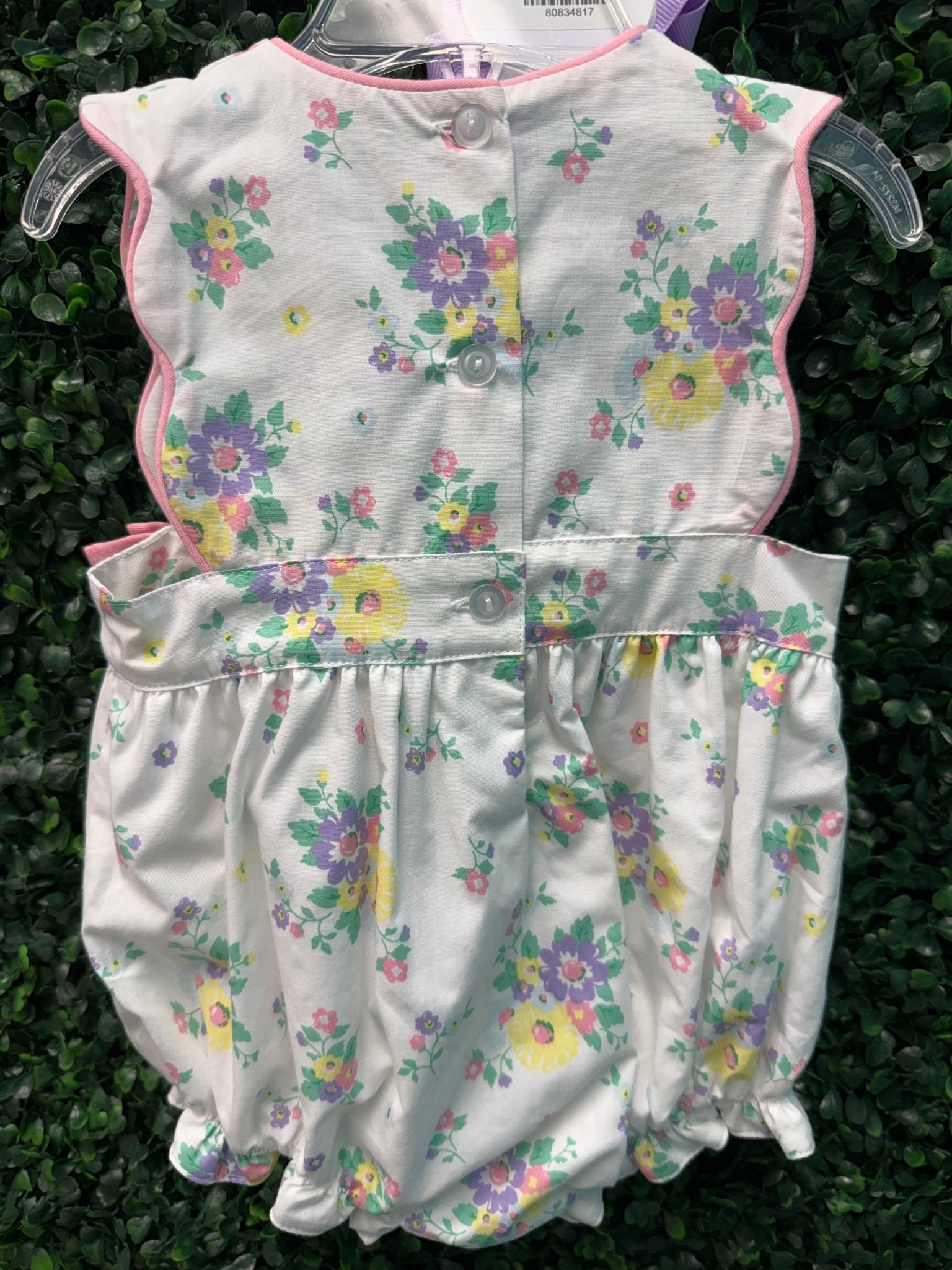 Hand Picked Bubble Girls Bubbles + Rompers Banana Split