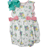 Hand Picked Bubble Girls Bubbles + Rompers Banana Split