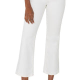 Hannah Crop Flare - White Jeans Liverpool