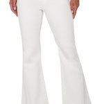 Hannah Flare w/ Seaming - Bone White Jeans Liverpool