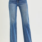 Hannah High Rise Tummy Control Jeans - Medium Wash - Sugar Babies Children's Boutique/Meg's Shoppe
