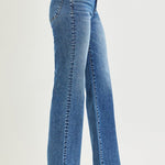 Hannah High Rise Tummy Control Jeans - Medium Wash - Sugar Babies Children's Boutique/Meg's Shoppe