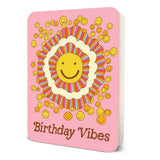 Happy Birthday Vibes Deluxe Greeting Card Paper Goods Studio Oh!