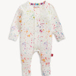 Happy Holi Hues Modal Convertible Coverall Baby Sleepwear Magnetic Me