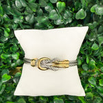 Harmony Knot Cable Bangle - Sugar Babies Children's Boutique/Meg's Shoppe