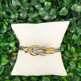 Harmony Knot Cable Bangle - Sugar Babies Children's Boutique/Meg's Shoppe