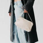 Harper Hobo Woven Shoulder Bag - Cream Purses + Totes Pretty Simple