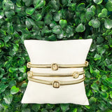 Harper Magnetic Clasp Bracelet - Gold - Sugar Babies Children's Boutique/Meg's Shoppe