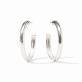 Havana Hoop - Silver - Large Earrings Julie Vos