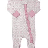 Hazel Zipper Footie Baby Sleepwear Baby Loren