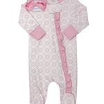 Hazel Zipper Footie Baby Sleepwear Baby Loren