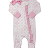 Hazel Zipper Footie Baby Sleepwear Baby Loren