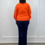 Heart Pop Sweater - Orange Sweaters Umgee