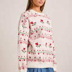 Heart & Rose Sweater Sweaters Main Strip