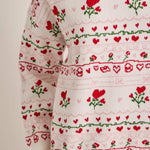 Heart & Rose Sweater Sweaters Main Strip