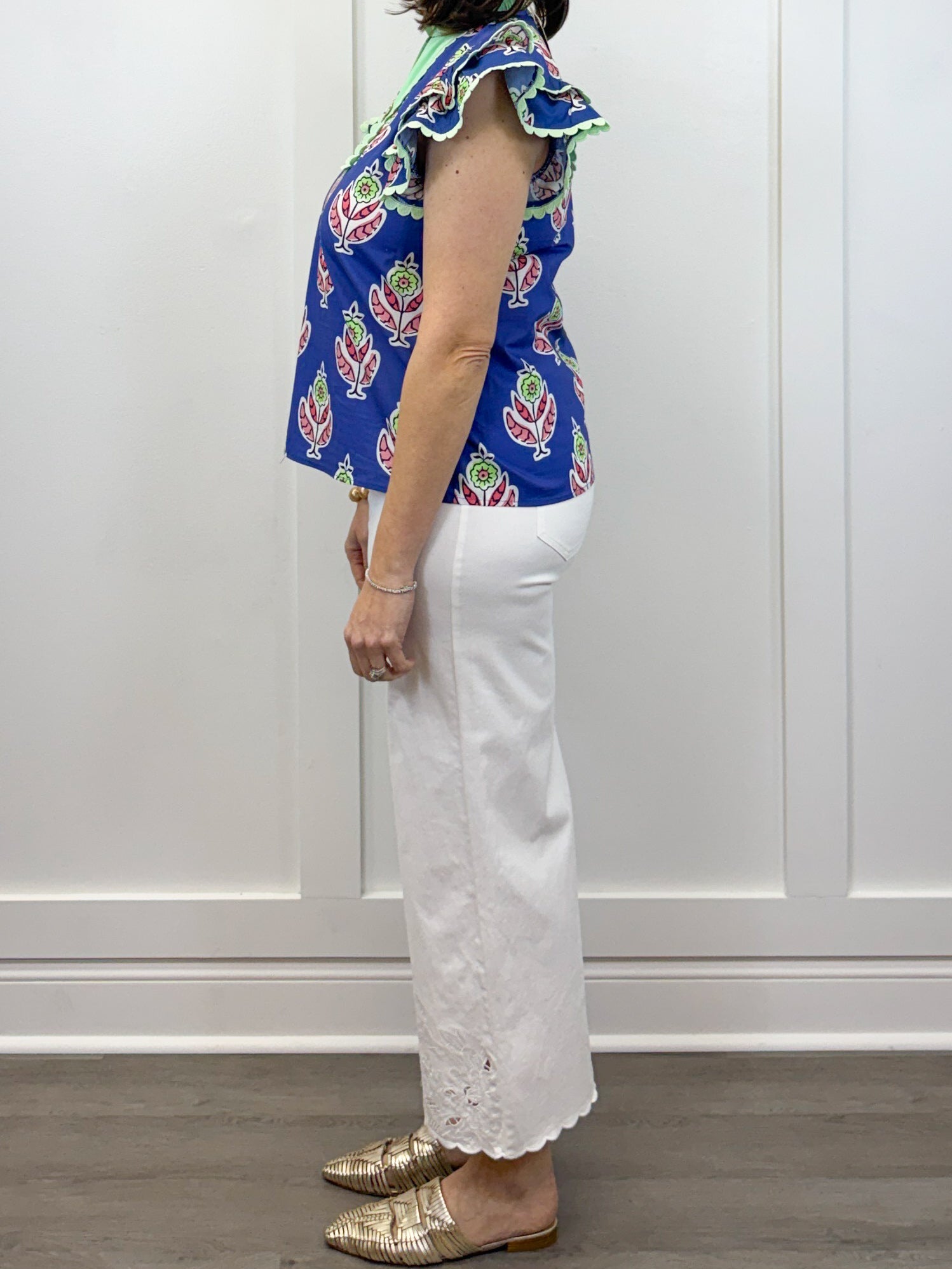Heartleaf Top - Blue Tops Jodifl