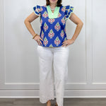 Heartleaf Top - Blue Tops Jodifl