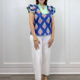 Heartleaf Top - Blue Tops Jodifl